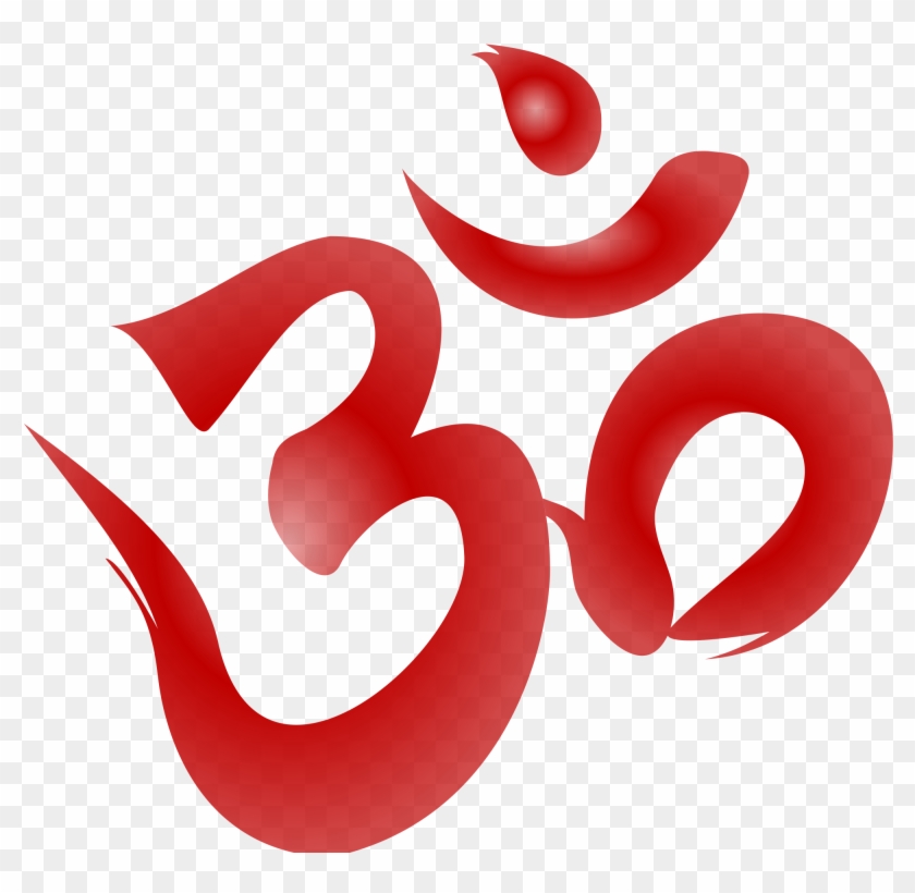 Wikipedia, The Free Encyclopedia - Hinduism Symbol In Red #575264