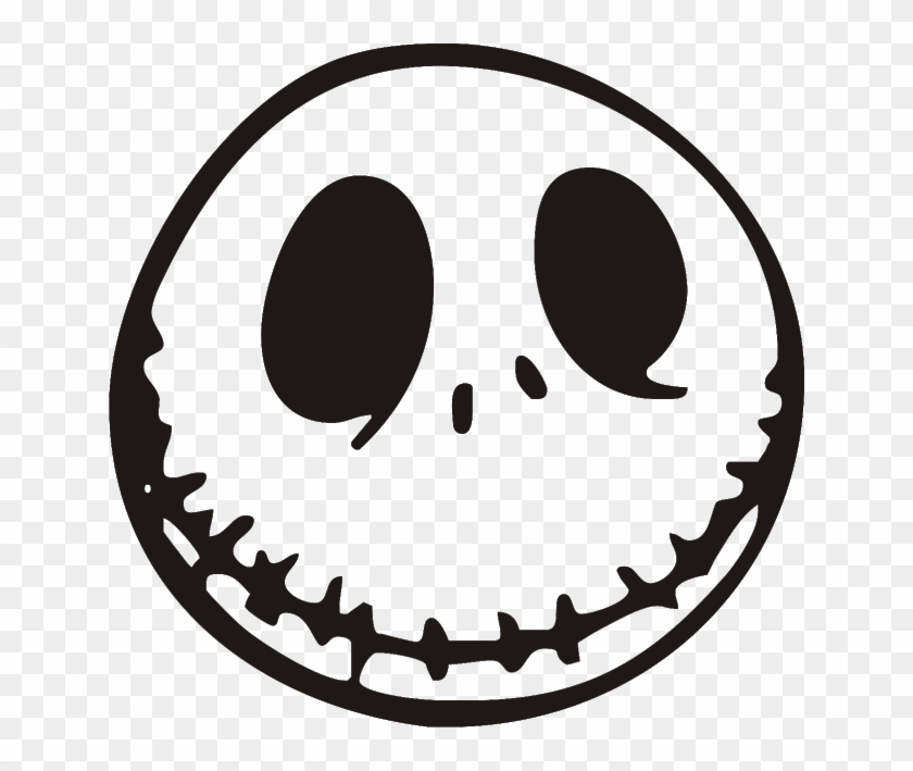 Jack Skellington The Nightmare Before Christmas - Jack Skellington Face Clipart #575279