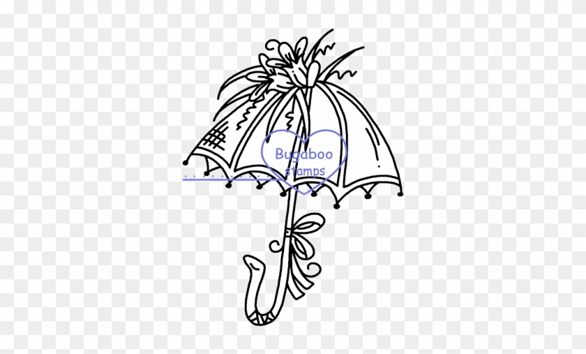 Fancy Umbrellas - Umbrella - Embroidery #575309