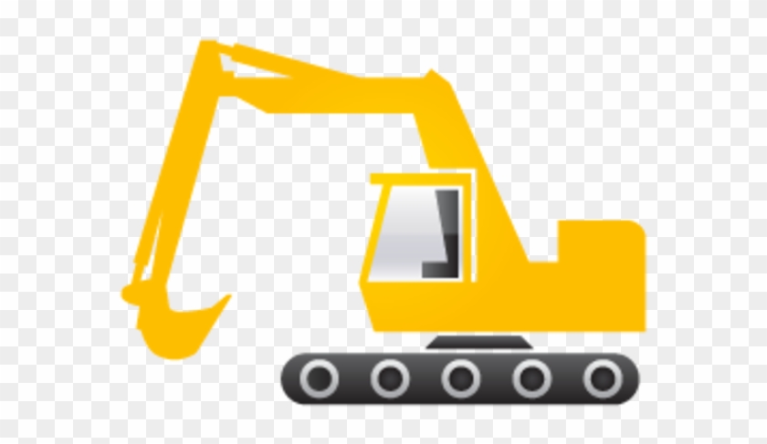 Truck Clipart Digger - Excavator Icon #575311
