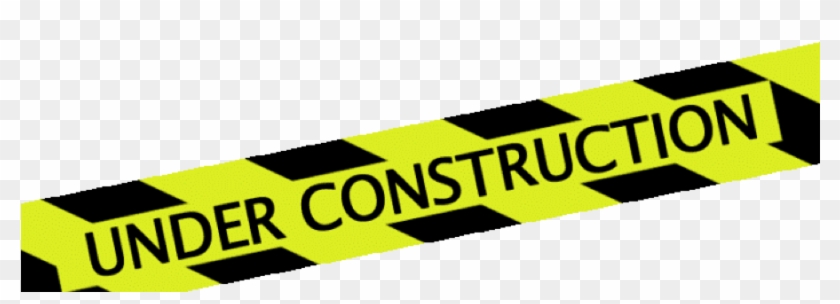 Construction Tape Clipart - Work In Progress Tape #575365