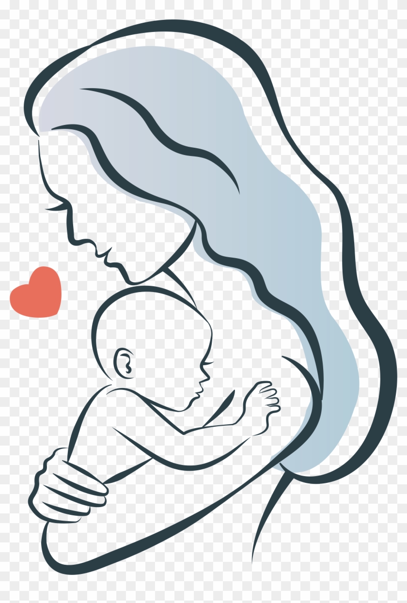 Mother Child Infant Illustration - Mother Child Infant Illustration #575403