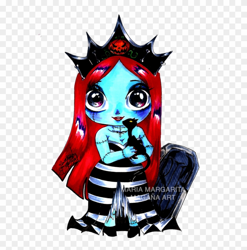 Chibi Sally The Pumpkin Queen By Selene-nightmare69 - Pumpkin Queen #575444