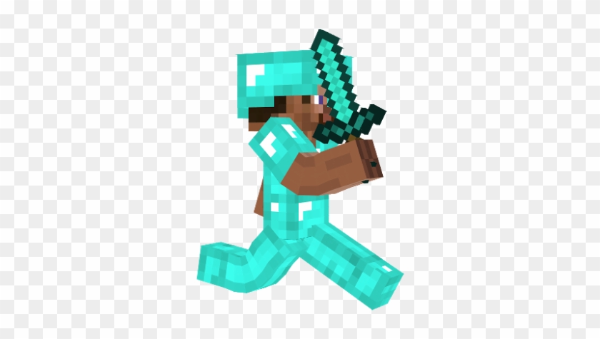 Minecraft Clipart Steve Running - Minecraft Steve Running Png #575522