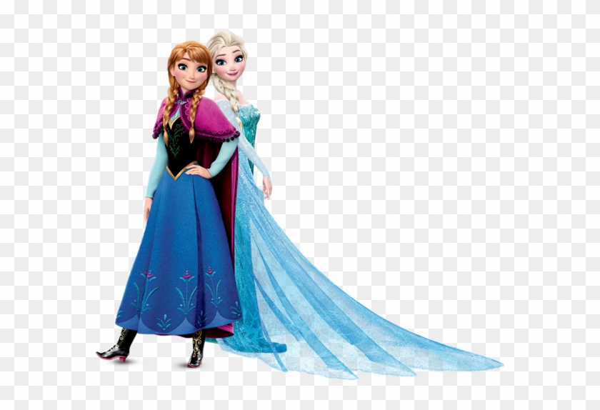 Anna And Elsa Frozen Transparent Png Image - Elsa And Anna Png #575545