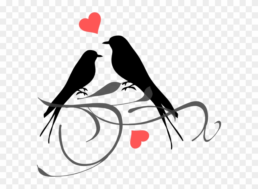 Clip Art Love Birds #575567