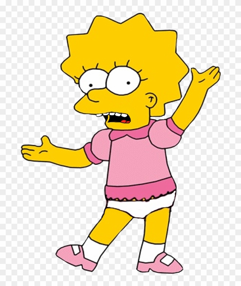 Lisa Simpson's Pink Dress Cut In Half By Darthranner83 - Lisa Simpson Pink Dress #575613