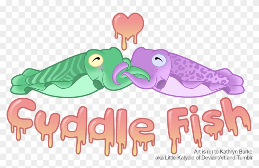 Cuddle Clipart Fish - Drawing #575616