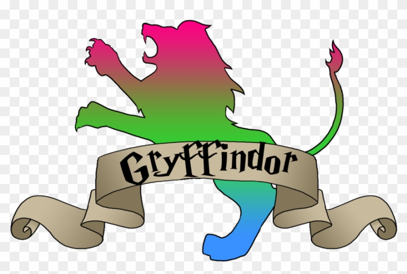 Gryffindor Poly Pride Sticker - Gryffindor Poly Pride Sticker #575637