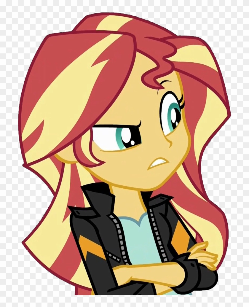 Clothes, Crossed Arms, Edit, Equestria Girls, Jacket, - Imagenes De My Little Pony De Sonser Chimer #575715