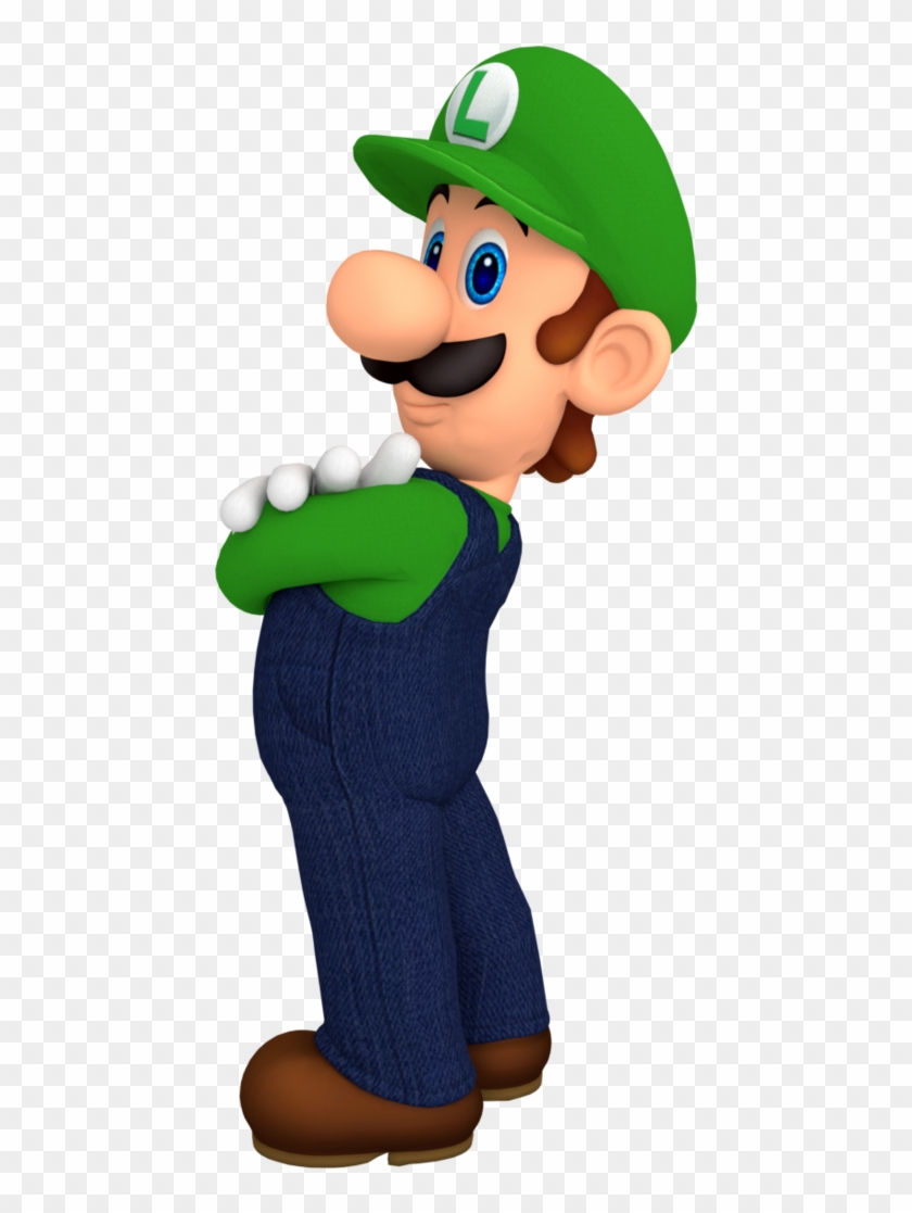 Luigi Crossing His Arms By Nintega-dario - Luigi Arms Crossed #575722