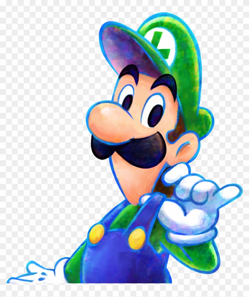 E - - Mario And Rabbids Kingdom Battle Luigi #575761