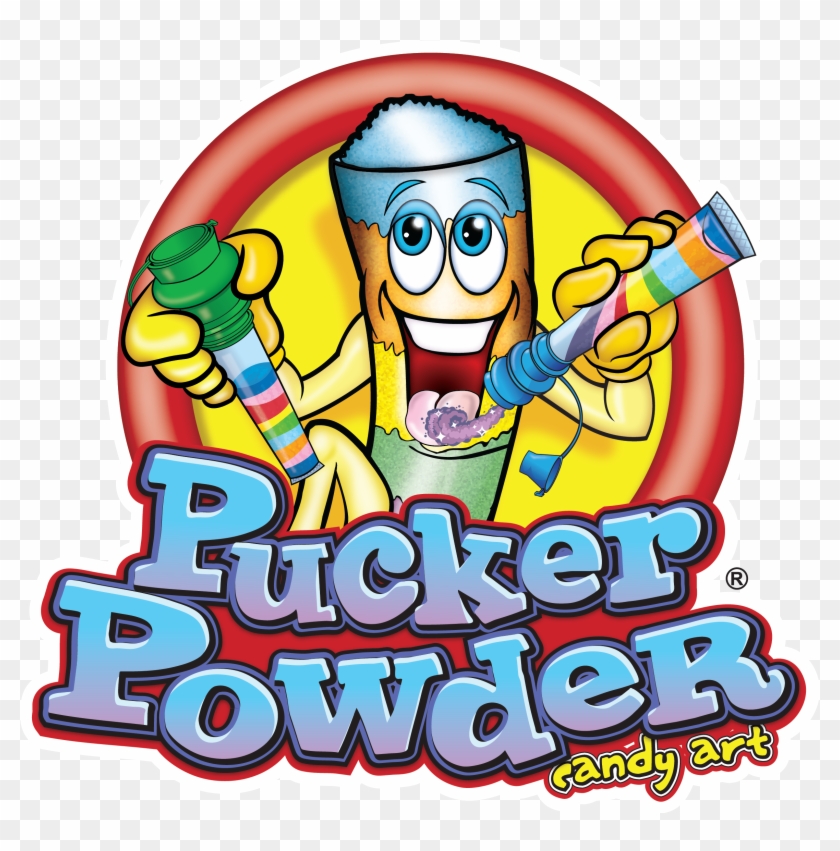 Pucker Powder Logo - Pucker Powder Logo #576270