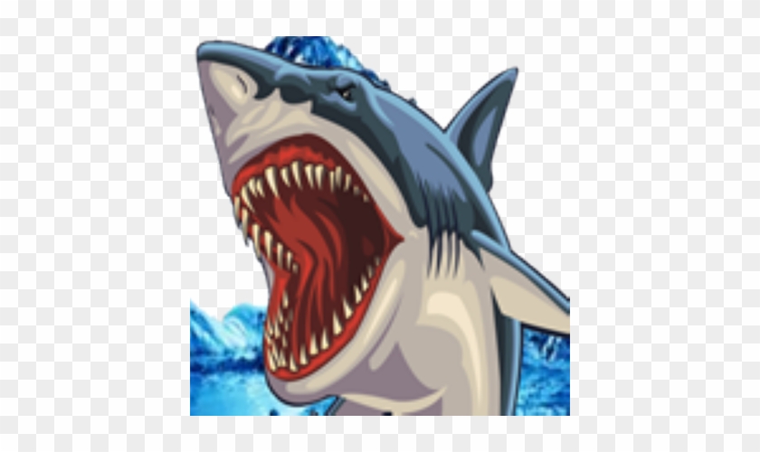 Monster Truckin' Pals Cartoon Megalodon - Great White Shark #576273