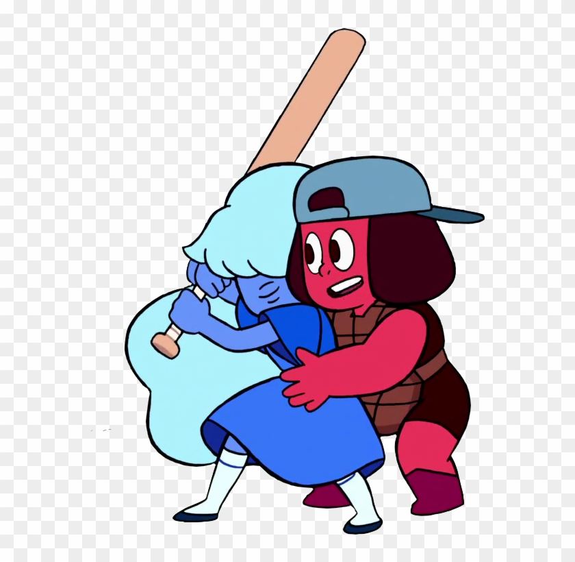 Im Molly And I Like Dreary Things And Cheery Things - Steven Universe Ruby And Sapphire Gif #576406