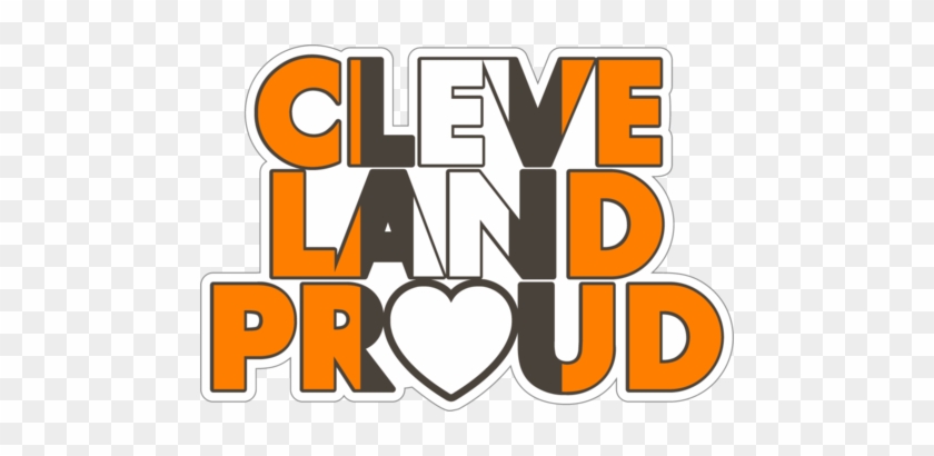 Cleveland Proud 5" Wide Browns Magnet - Cleveland Browns #576546