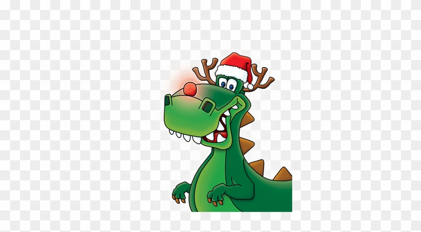 With Christmasaurus Rex - Santa Claus Parade #576604