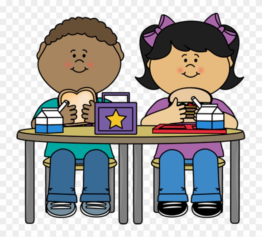 School Meals - Eating Lunch Clipart #576681