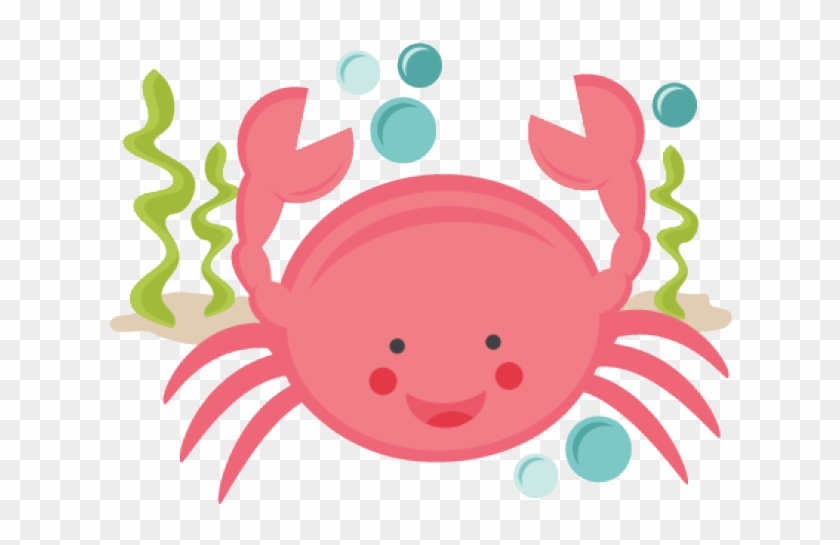 Crab Clipart Cute Baby - Quadro Infantil Sereia #576684