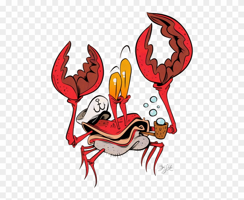 Captain Crabby By Themrock - Crabby Crab Cartoon Png #576763
