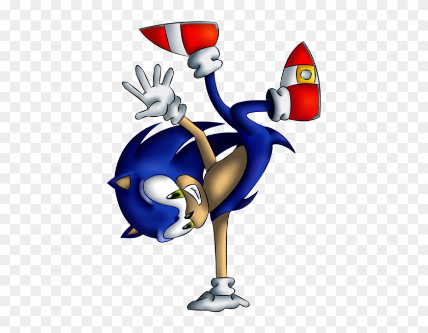 Sonic Break Dance By Lightnning - Sonic Break Dance Png #576778