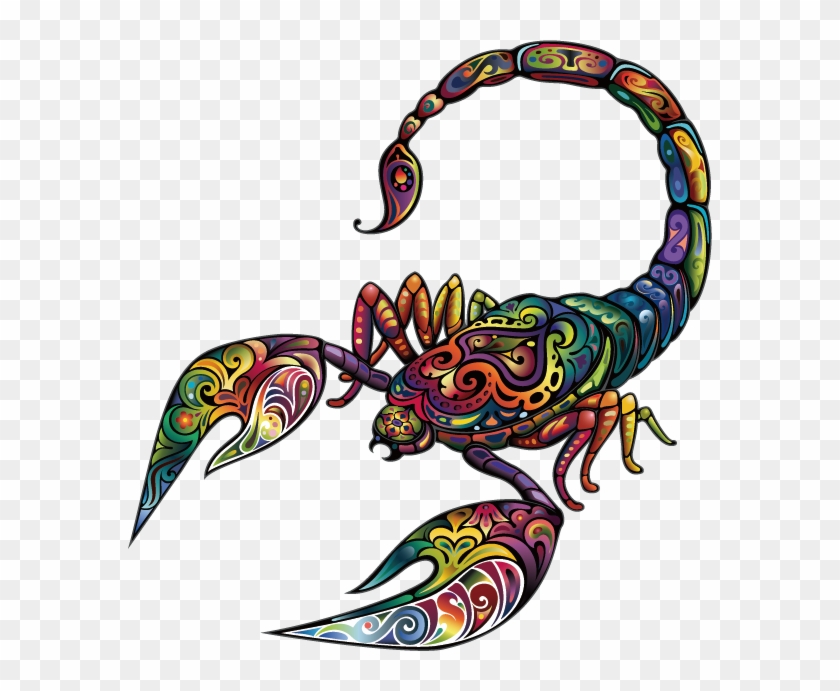 скорпион цветной. скорпион радужный. неоновый скорпион. скорпион эскиз цветной. скорпион картинки красивые.