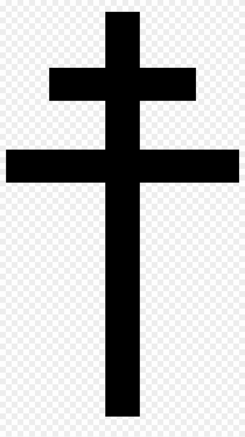 Crosses In Heraldry - Patriarchal Cross #576890