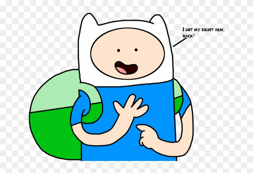 Finn Got His Right Arm Back By Marcospower1996 - Cartoon #576962