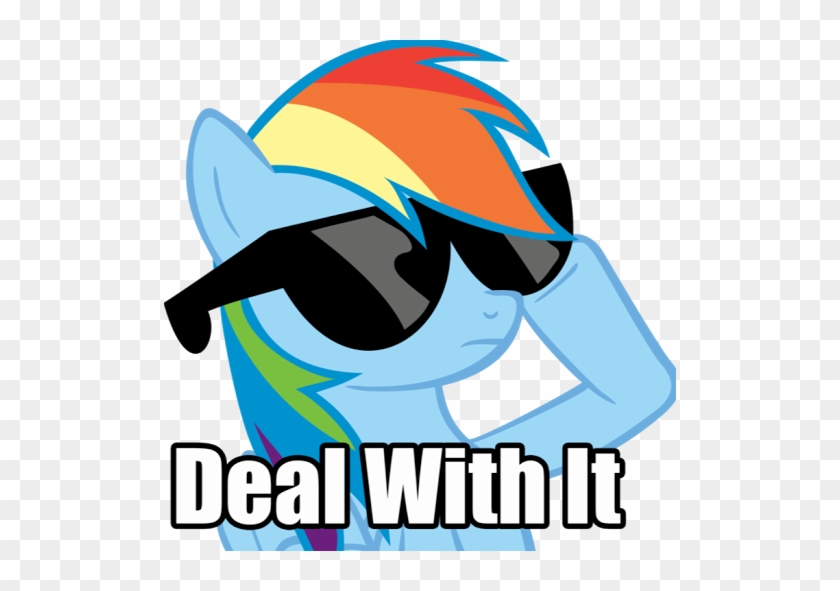 Photo - Deal With It Gif Pony #576970