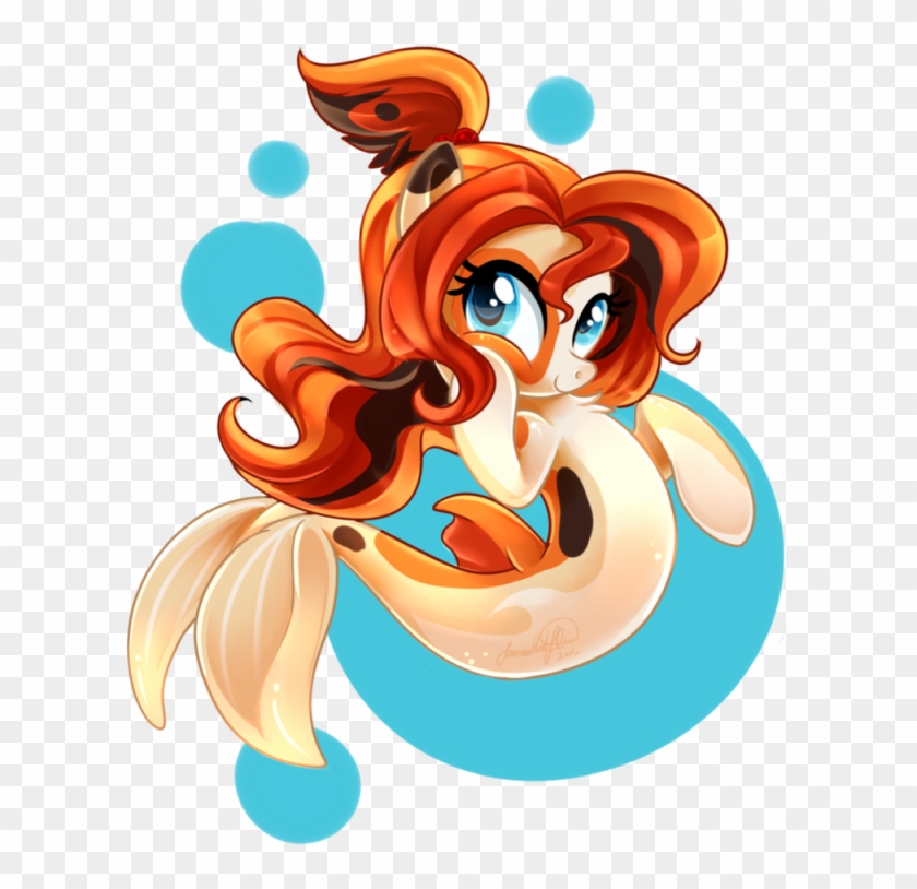 Pin Koi Clip Art - Mlp Seapony Oc #577081