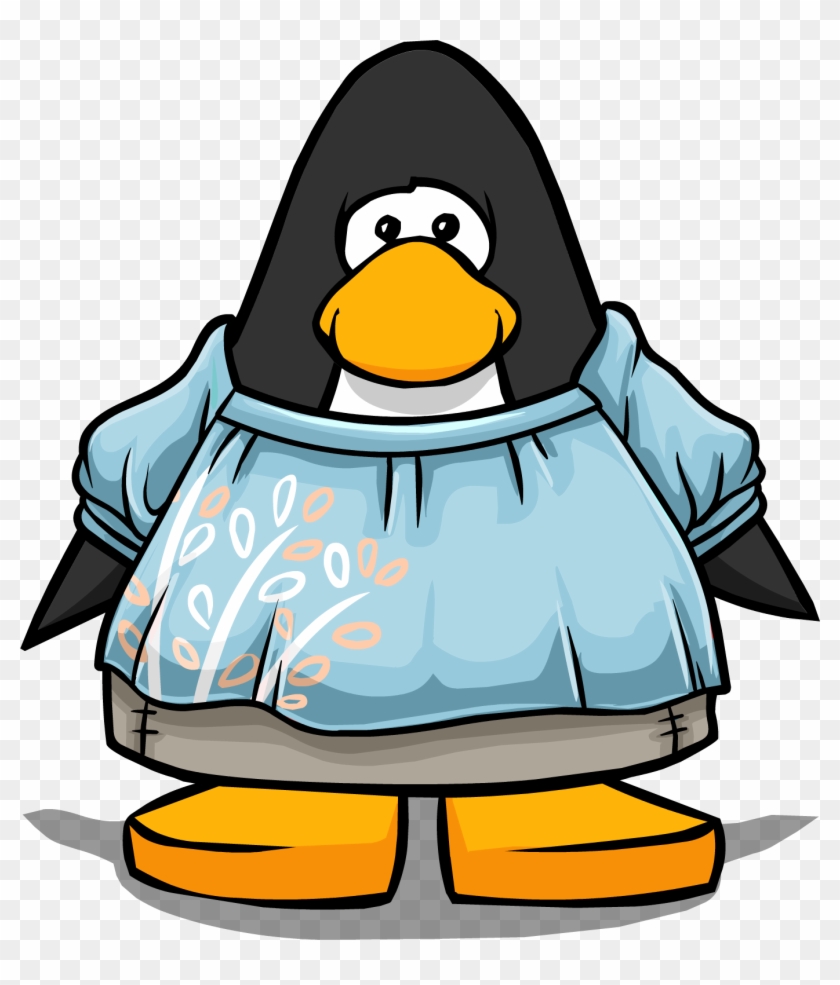 Baby Blue Blouse Pc - Club Penguin Boa #577145