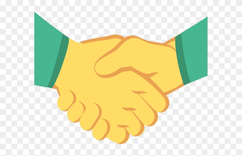 3) Make Friends With Your Local Scrubs Retailer - Handshake Emoji #577161