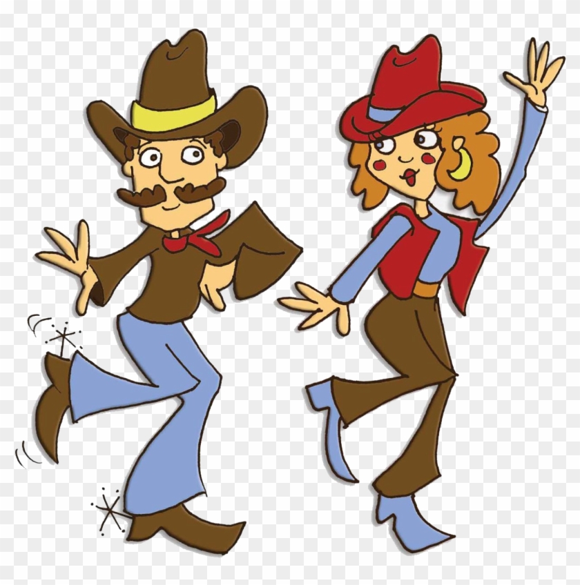 Line Dancing Clip Art - Country Line Dance Clipart #577254