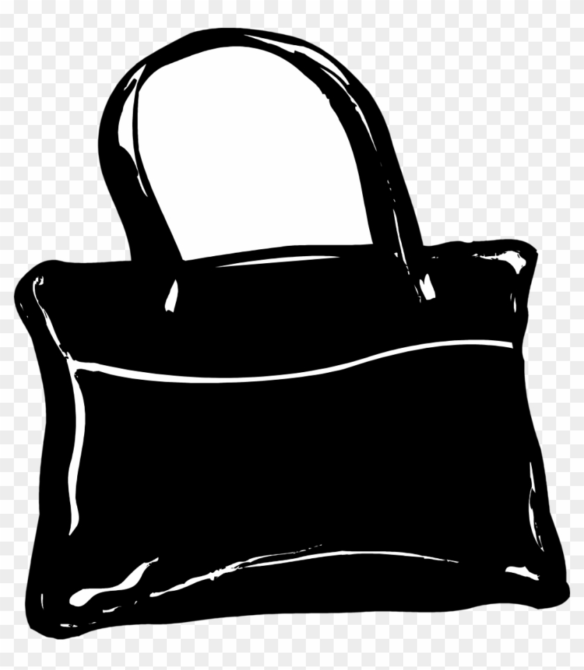 Purse Clipart Transparent - Bag Cartoon Transparent Background - Free ...