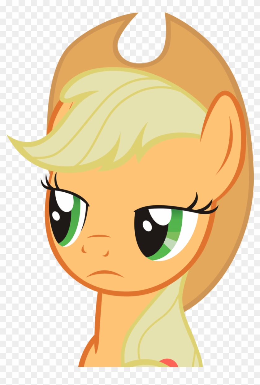 Apple Jack Clipart - Applejack Serious #577291