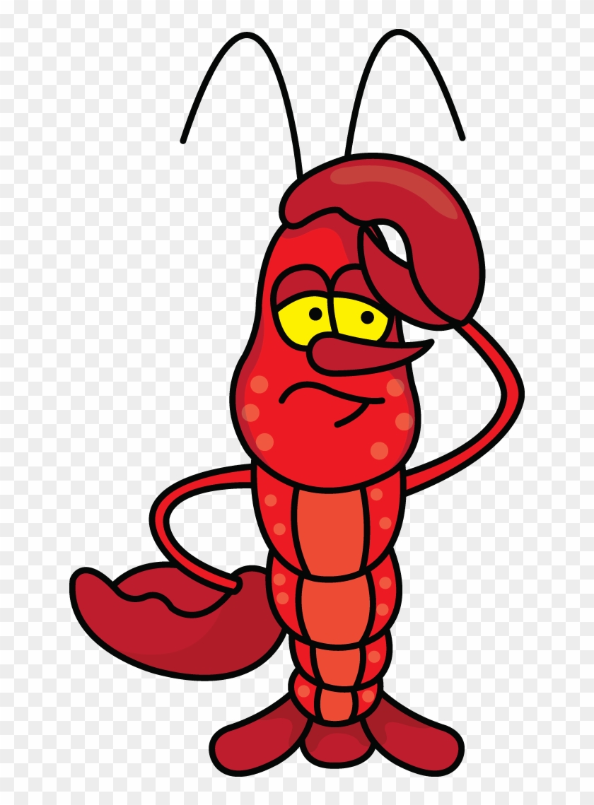 Lobster Clipart Angry - Lobster Drawing #577335