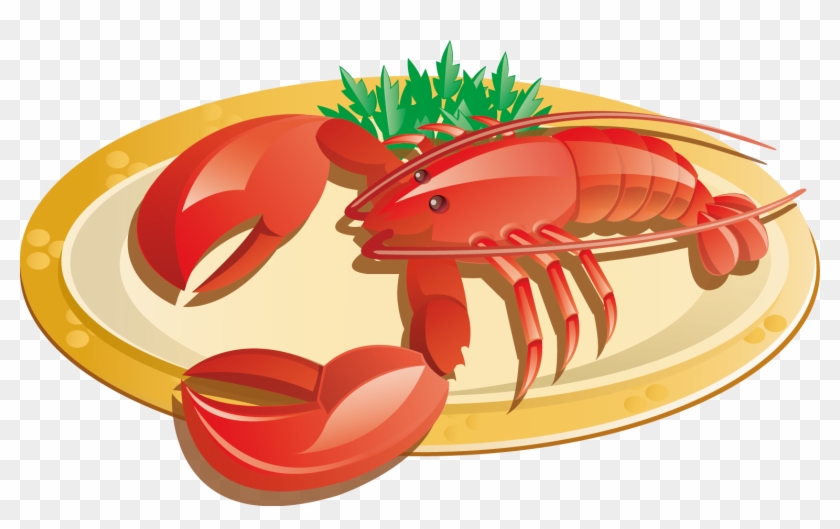 Lobster Crab Dish Clip Art - Lobster #577337