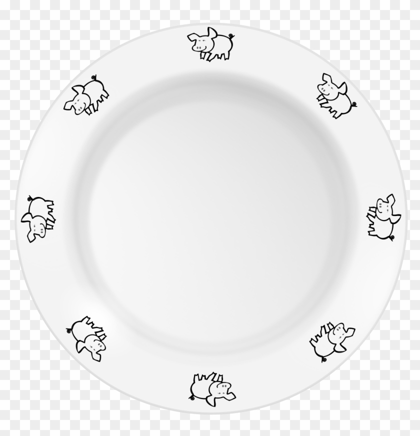 Plate Clipart Png Transparent - Vector Graphics #577379