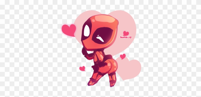 Valentine Deadpool By Kotonyan - Happy Valentines Day Like Deadpool #577431