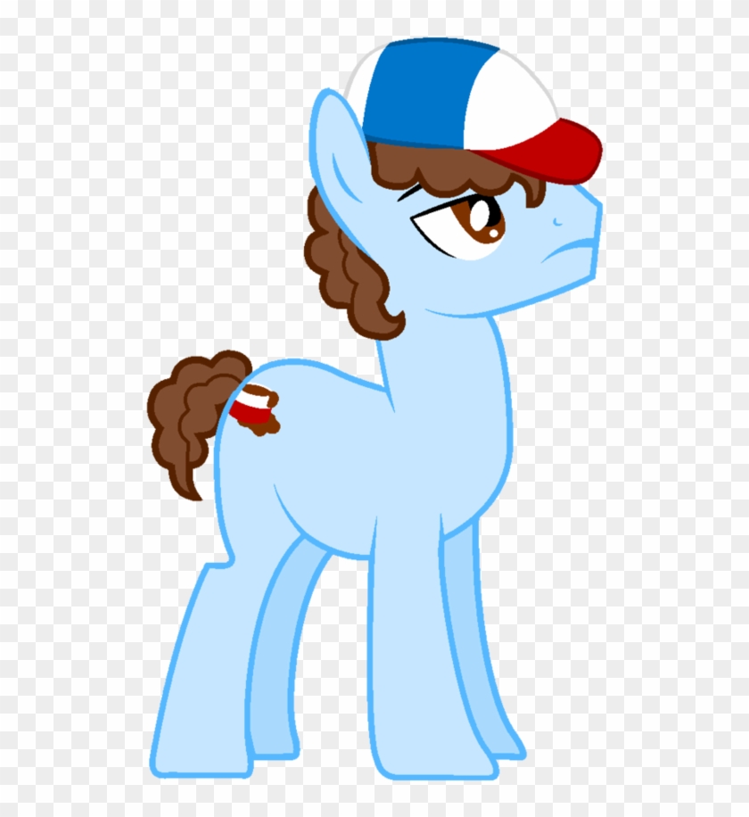 Dustin Henderson By Artblawk - Mlp Base Male Earth Pony #577494