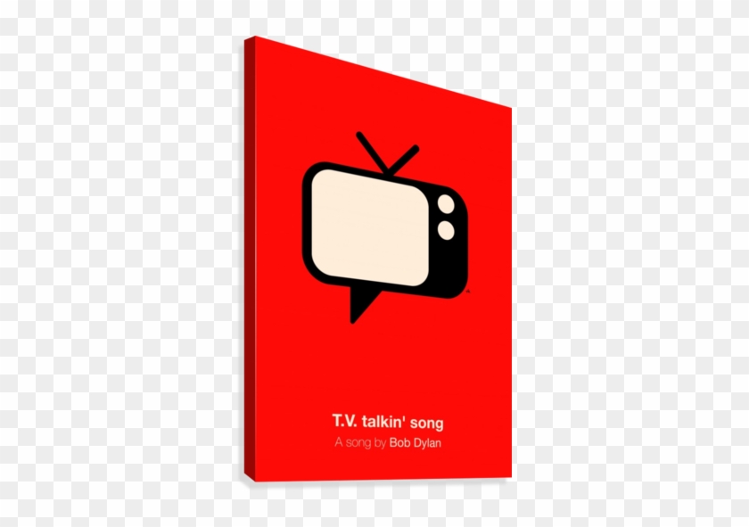 Tv Talkin Song Canvas Print - Musik Grußkarten Bob Tv Von Juniqe - Karten Design #577572