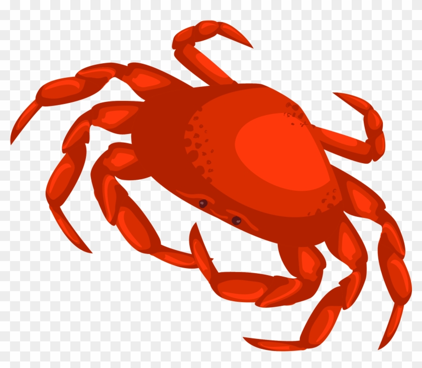 Vector Hand-drawn Cartoon Crab - Vector Crab Png #577618