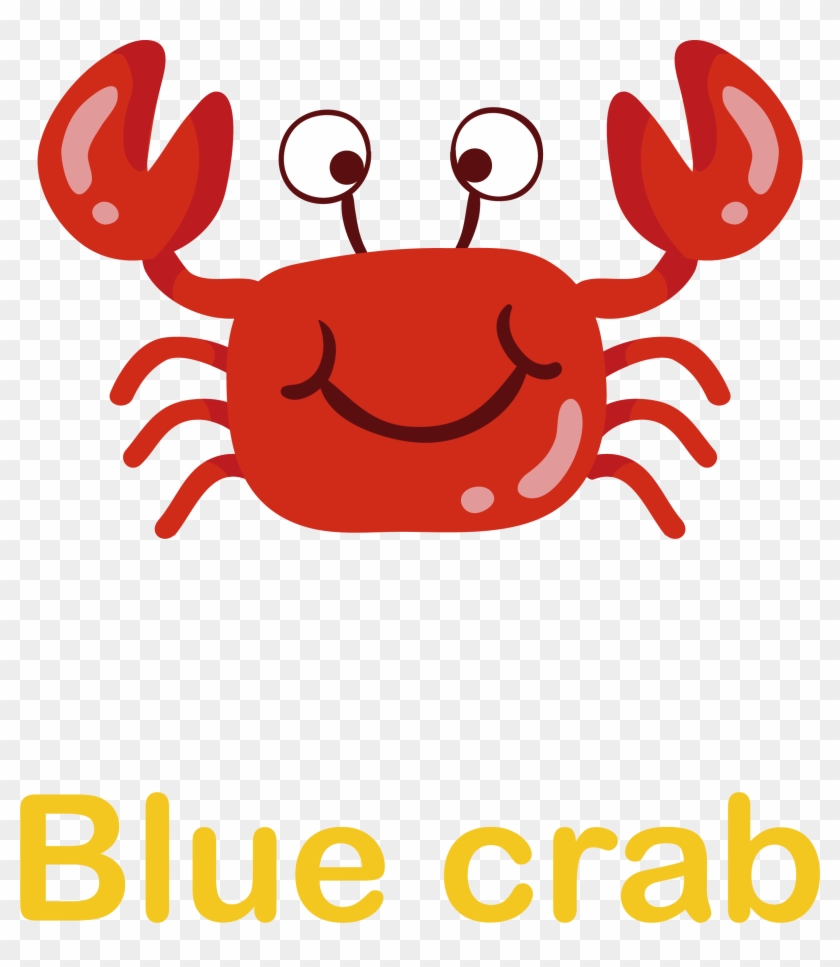 Crab Cartoon Clip Art - Vector Graphics #577635