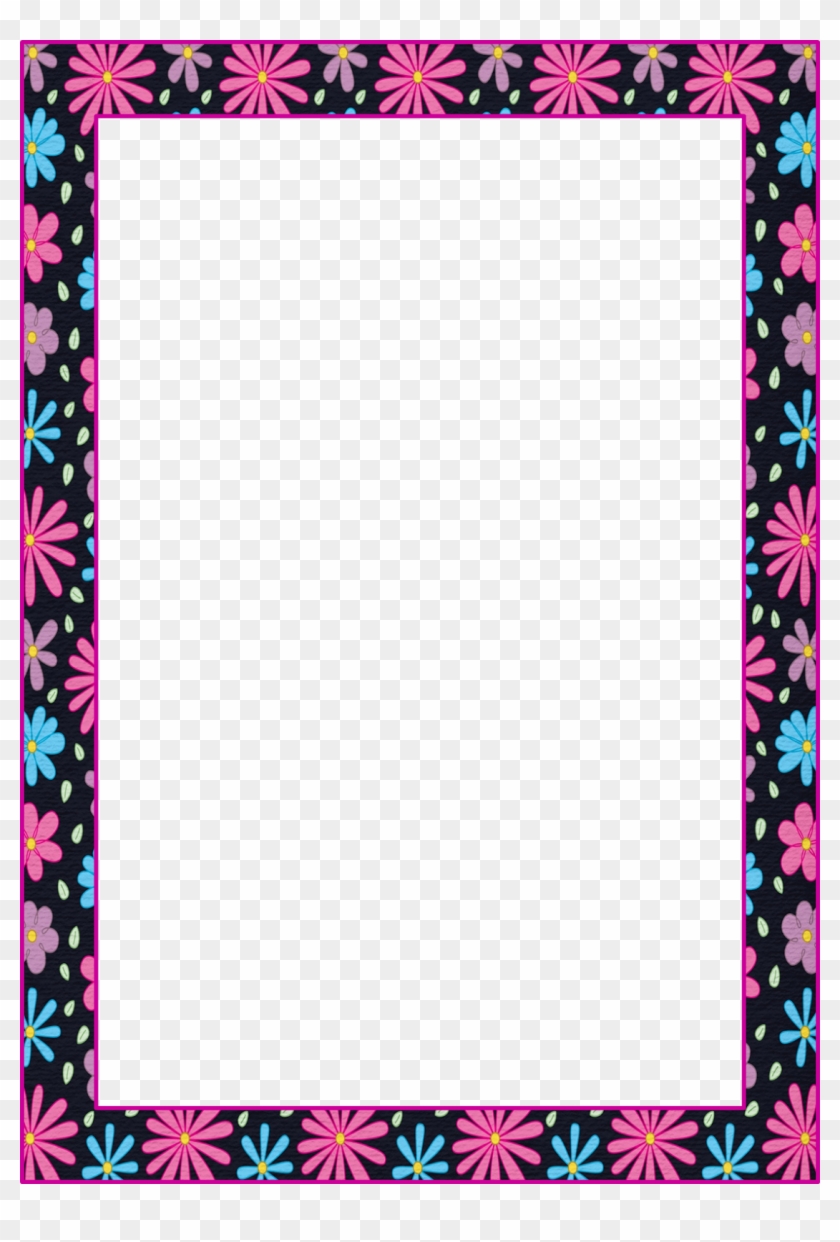 Floral Pattern Border 7 - Floral Pattern Border 7 #577642