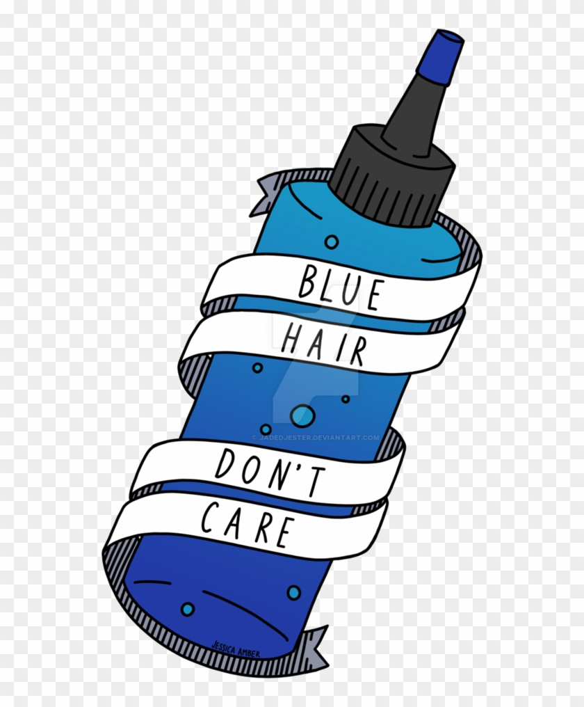 Blue Hair Dont Care By Jadedjester - Blue Hair #577716