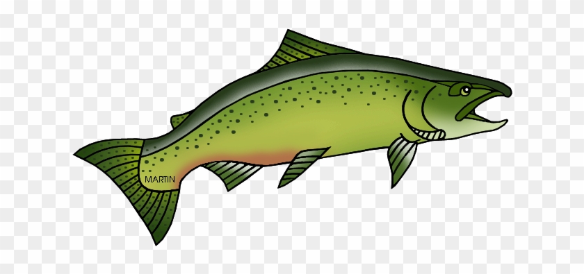 State Fish Of Oregon - Clip Art #577799