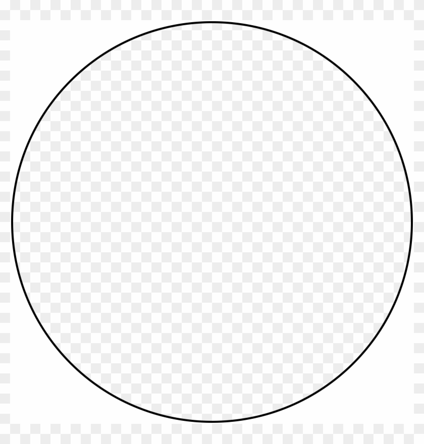 Black And White Circle Clip Art - Circle Clipart Black And White #577839