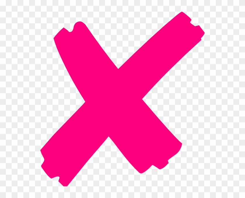Pink X Clip Art #578014