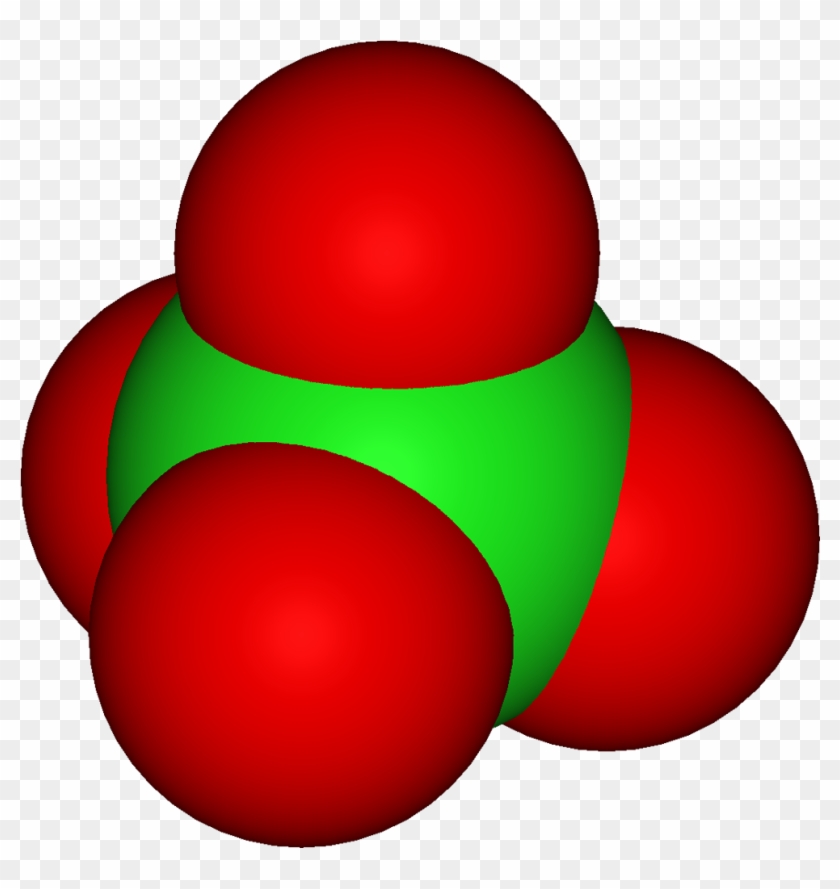 Molecules Cliparts 10, Buy Clip Art - Perchlorate Ion #578090
