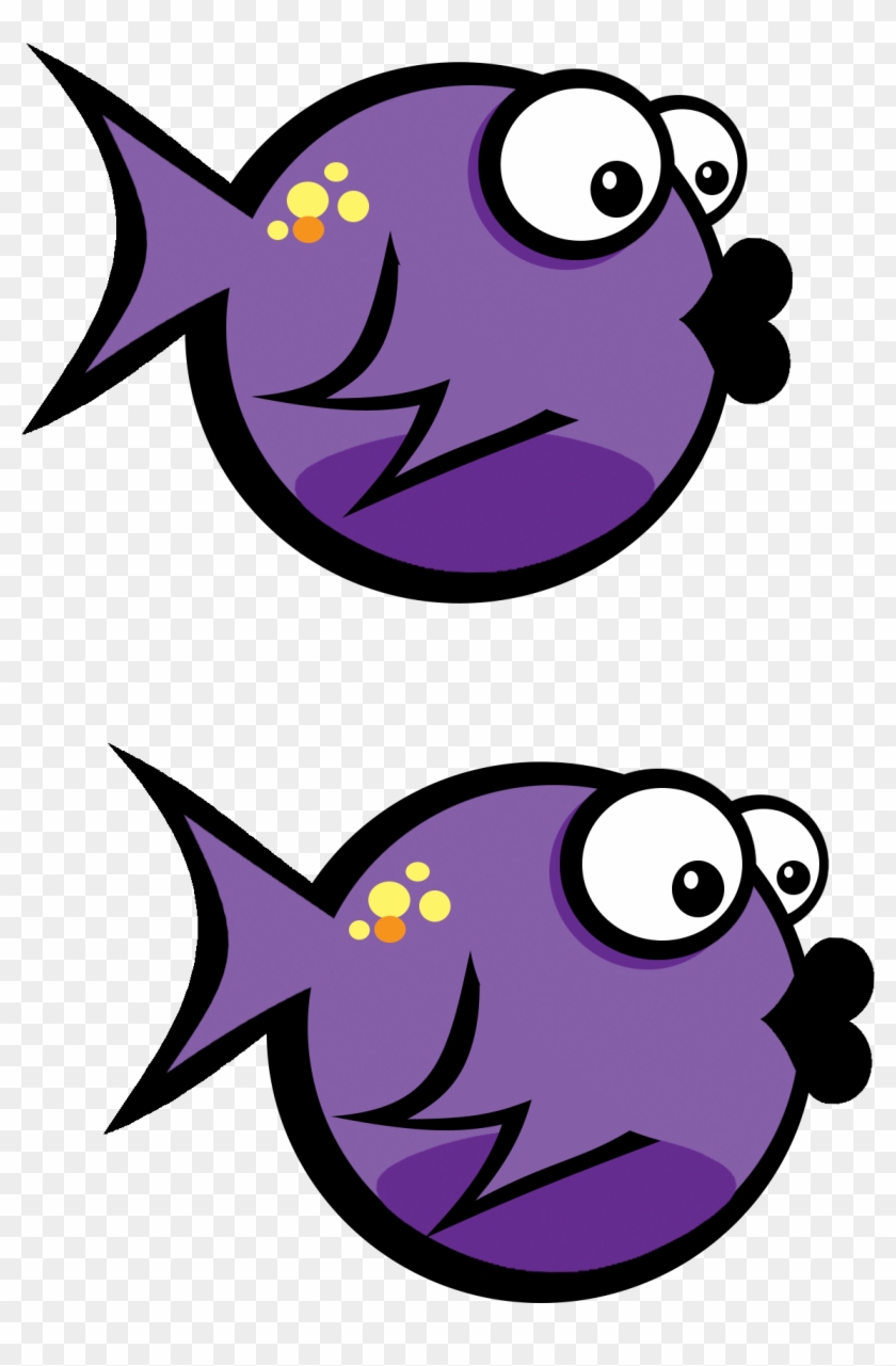 Fish Sprite Purple Clip Art - Portable Network Graphics #578189